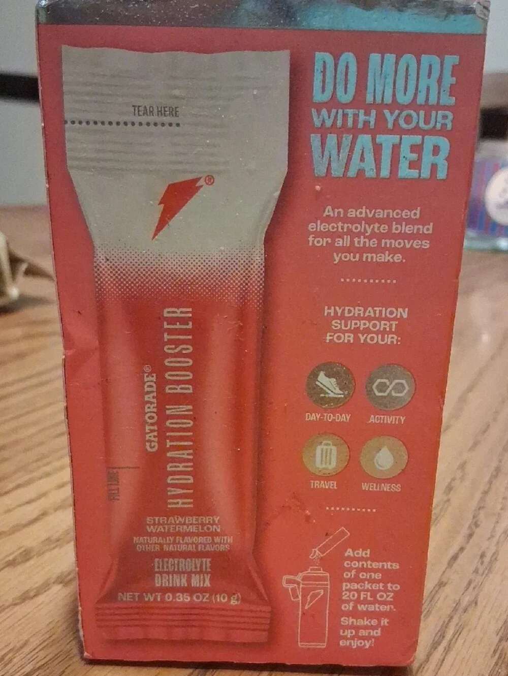 Gatorade Hydration Booster Strawberry Watermelon  2-Pack